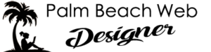 Palm Beach Web Designer Logo