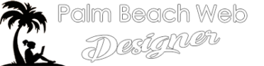 Palm Beach Web Designer Logo